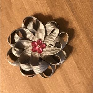 Hand Crafted Double Flower Hair Bow